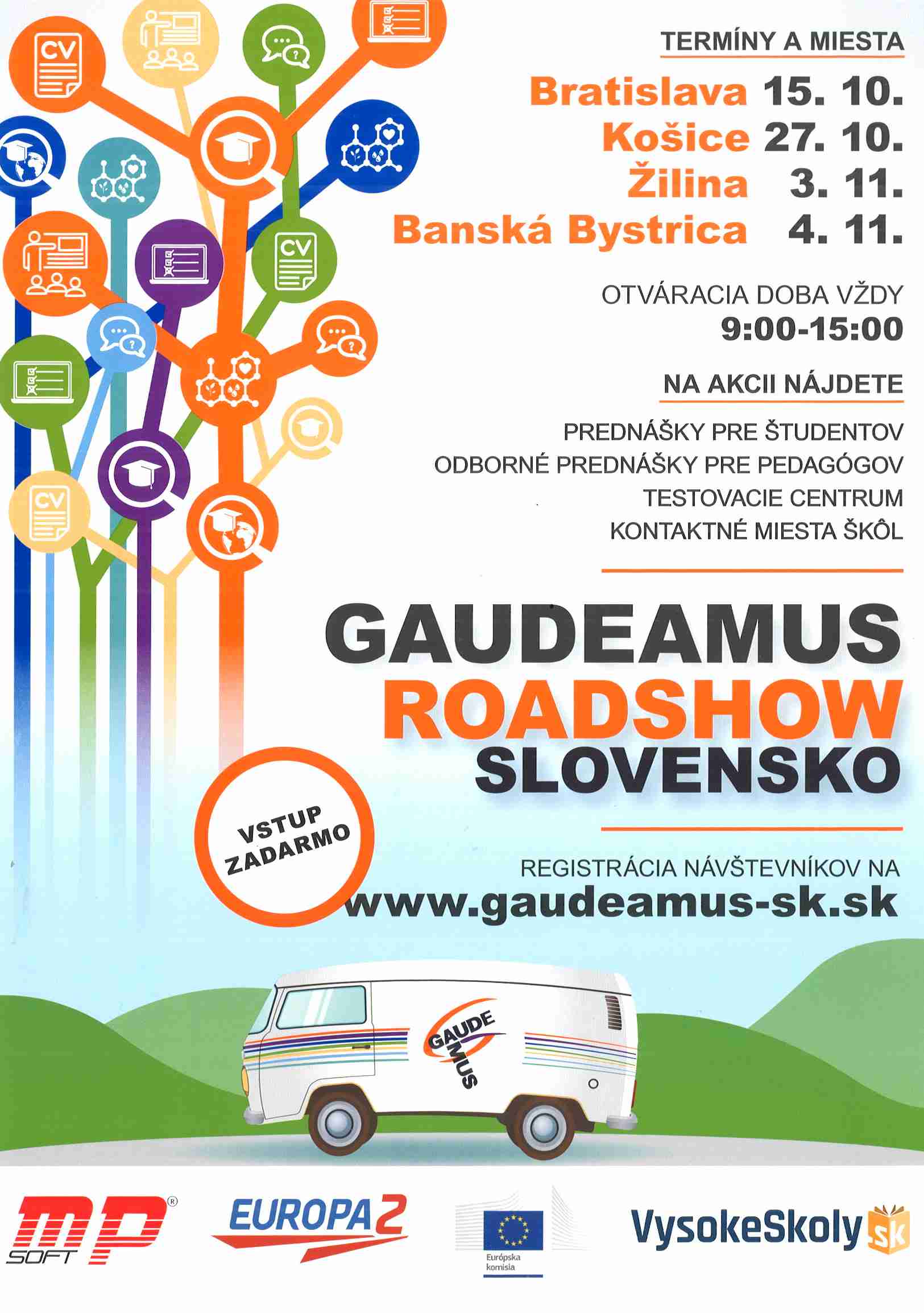 Gaudeamus roadshow 2020 letak